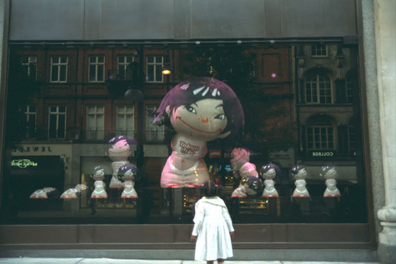 A little girl